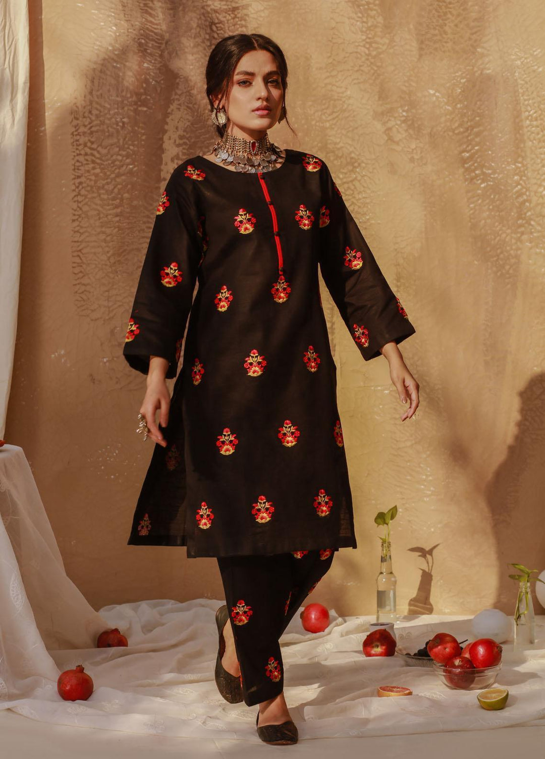 Soffio Casual Pret  Khaddar 2 Piece Suit SPK7012B