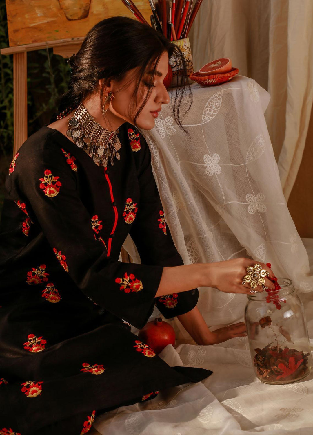 Soffio Casual Pret  Khaddar 2 Piece Suit SPK7012B