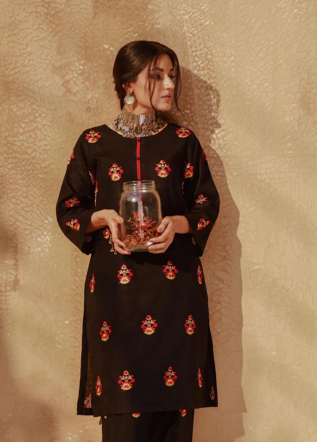 Soffio Casual Pret  Khaddar 2 Piece Suit SPK7012B