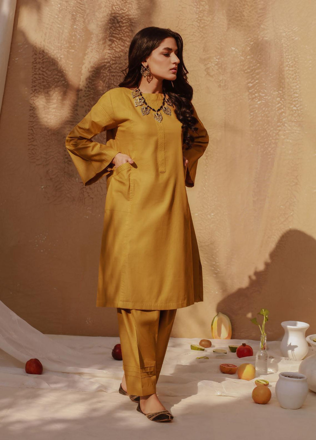 Soffio Casual Pret  Khaddar 2 Piece Suit SPK7013DM