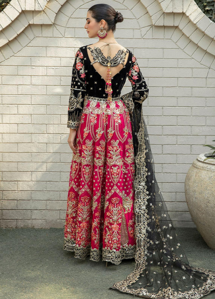 De Velour By Imrozia Premium Embroidered Velvet Suits Unstitched 3 Piece IMP22DV I.V-12 Sphene - Luxury Collection