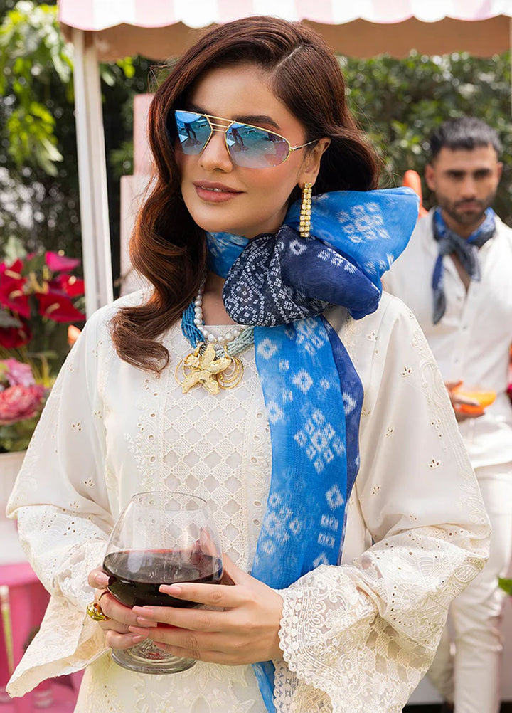 Imrozia Premium Pret Embroidered Cotton 3 Piece Suit IP-122 Amal