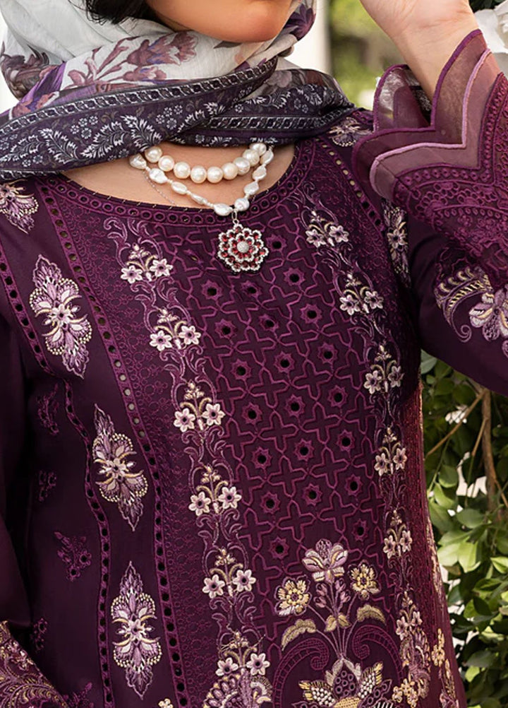 Imrozia Premium Pret Embroidered Cotton 3 Piece Suit IP-123 Rasha