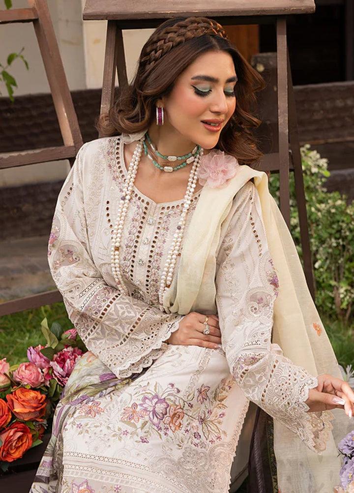 Imrozia Premium Pret Embroidered Cotton 3 Piece Suit IP-124 Janan