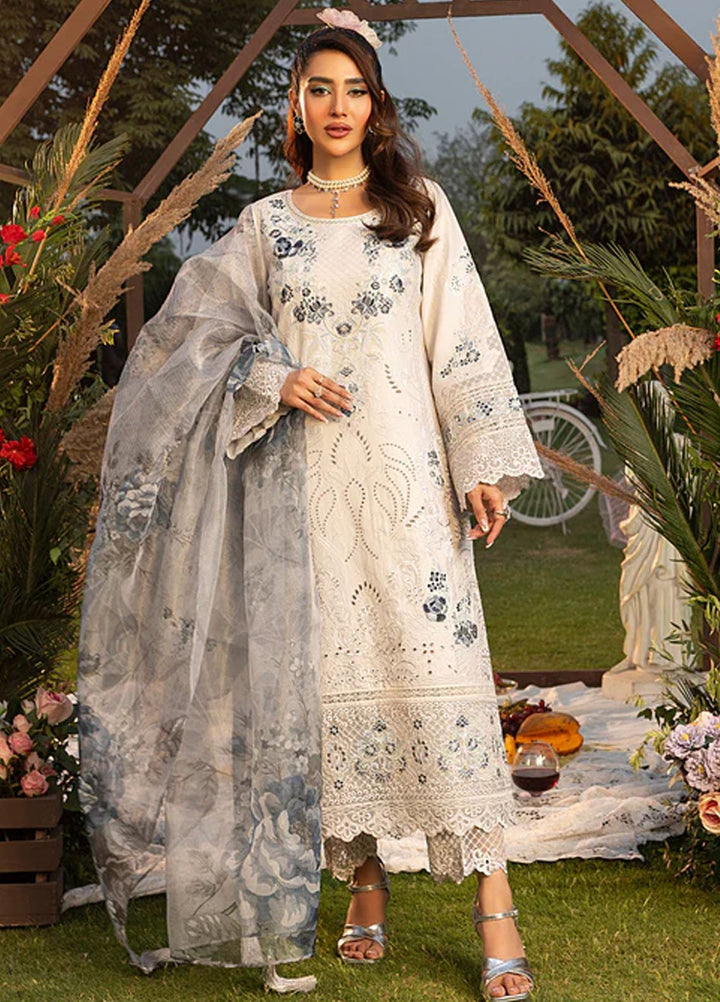 Imrozia Premium Pret Embroidered Cotton 3 Piece Suit IP-128 Arhab