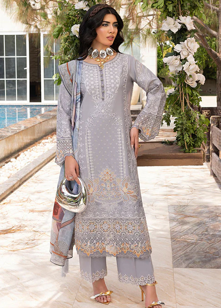 Imrozia Premium Pret Embroidered Cotton 3 Piece Suit IP-130 Nora