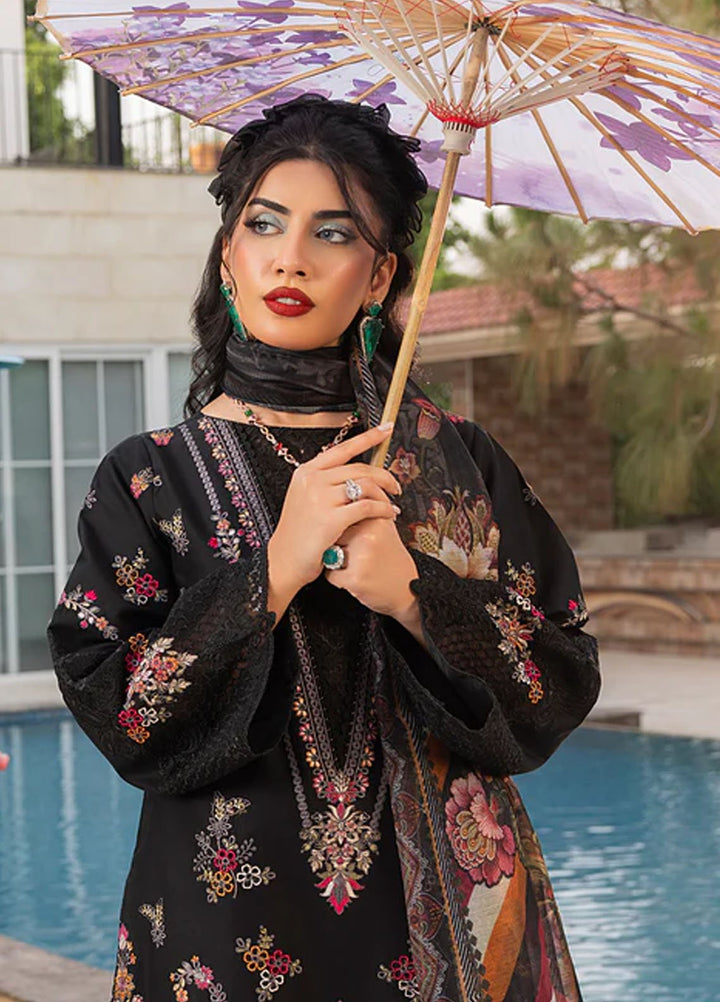 Imrozia Premium Pret Embroidered Cotton 3 Piece Suit IP-132 Hazel