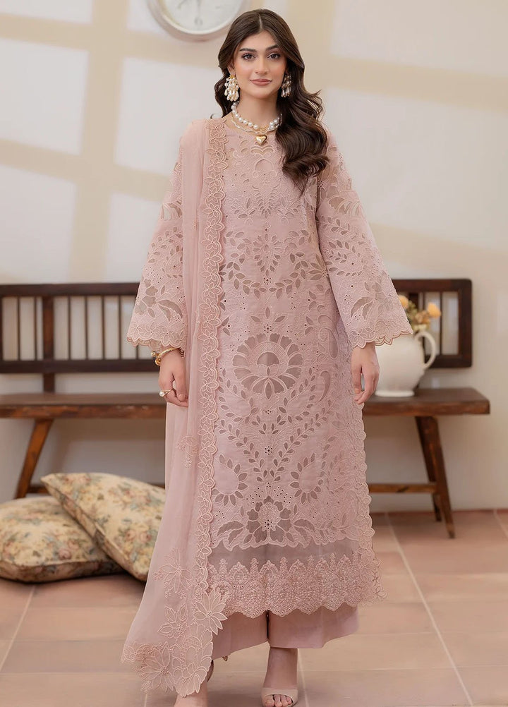 Imrozia Premium Pret Embroidered Lawn 3 Piece Suit IP-134 Zareha