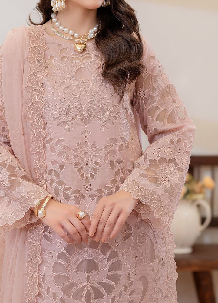 Imrozia Premium Pret Embroidered Lawn 3 Piece Suit IP-134 Zareha