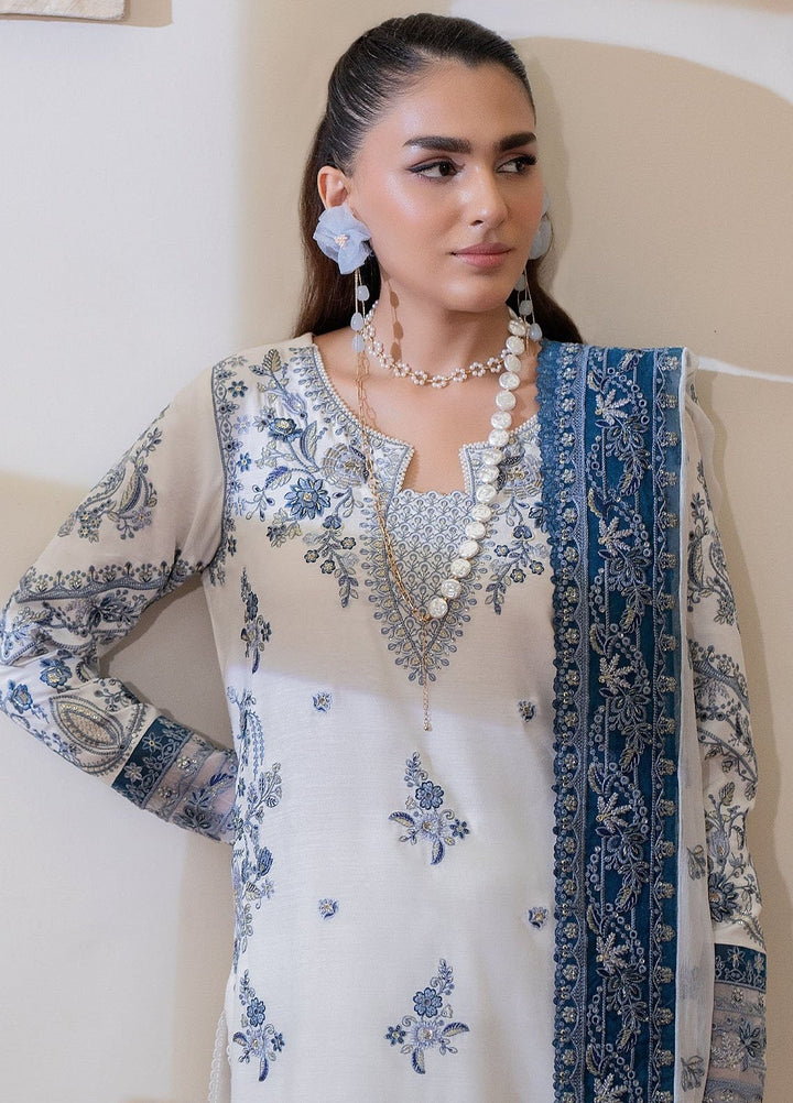 Imrozia Premium Pret Embroidered Lawn 3 Piece Suit IP-139 Simal