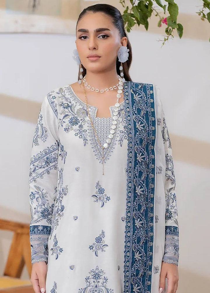Imrozia Premium Pret Embroidered Lawn 3 Piece Suit IP-139 Simal