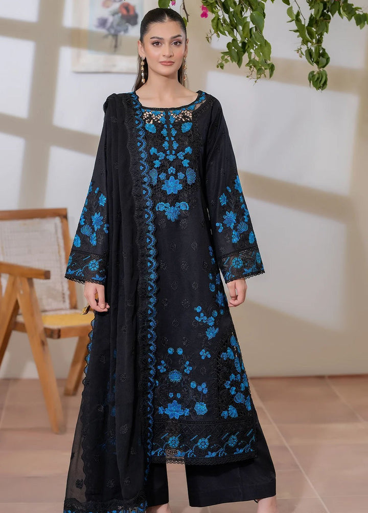 Imrozia Premium Pret Embroidered Lawn 3 Piece Suit IP-140 Raviyah