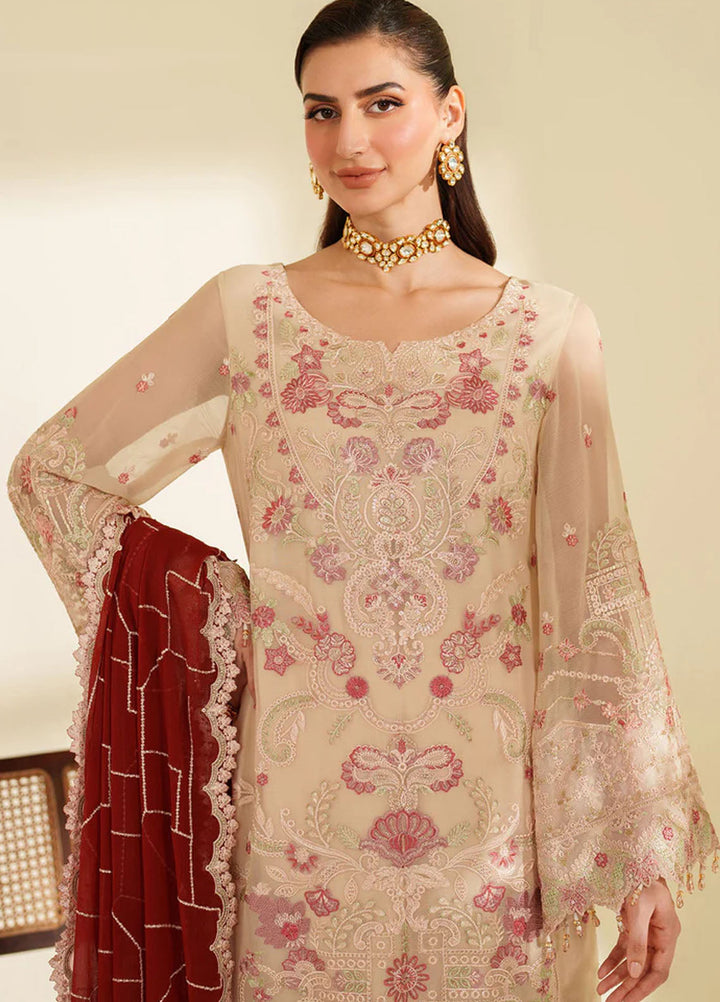 Imrozia Pret Embroidered Chiffon 3 Piece Suit M-98 Zyne