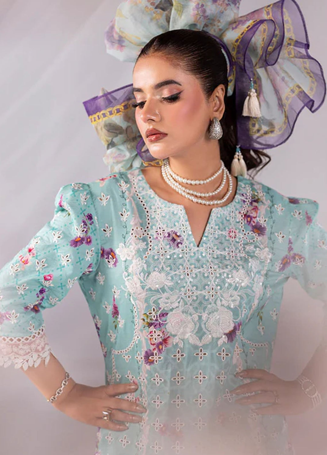 Imrozia Pret Printed Cotton 3 Piece Suit SP-61 Layaan