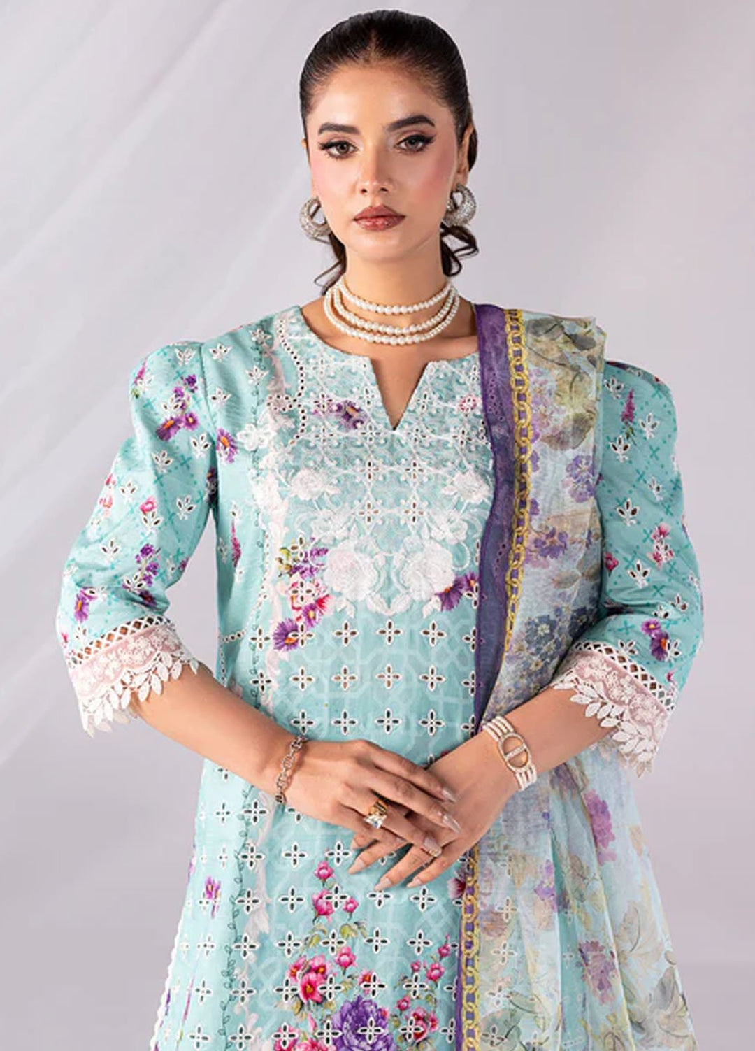 Imrozia Pret Printed Cotton 3 Piece Suit SP-61 Layaan