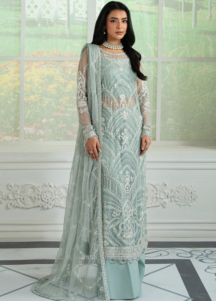 Raya by Bibayas Pret Plain Georgett 2 Piece Abaya Lina