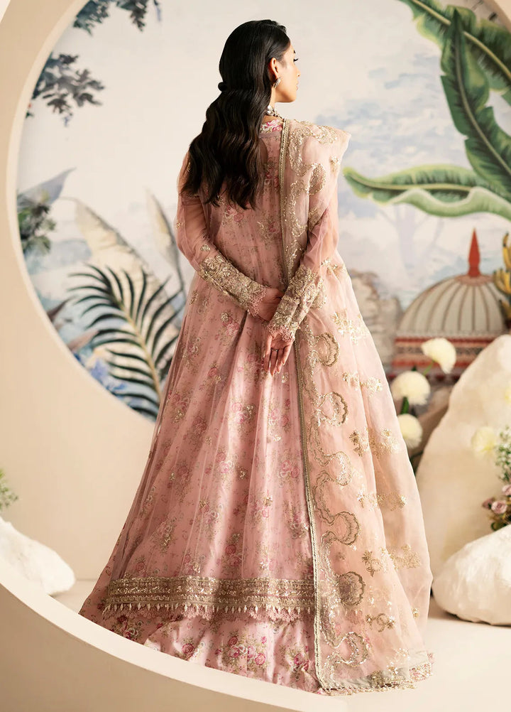 Inayat By AJR Embroidered Net Suit Unstitched 3 Piece AJR24I AFF-0 1 Begonia - Luxury Collection