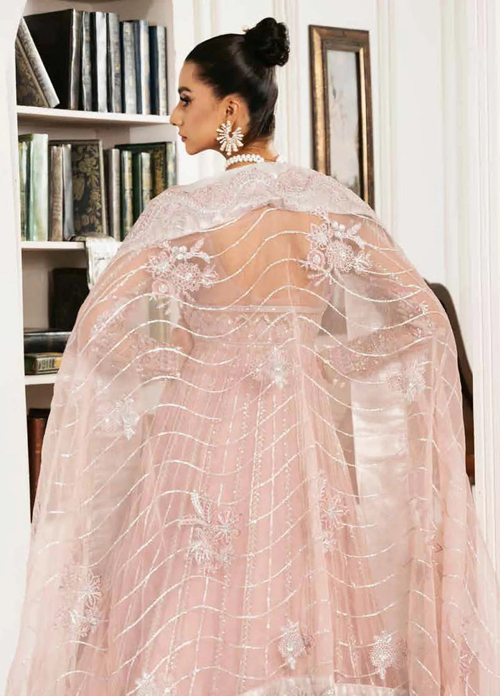 Inayat By Ajr Embroidered Net Suit Unstitched 3 Piece AJR24IWD-05 Rosabella - Formal Collection
