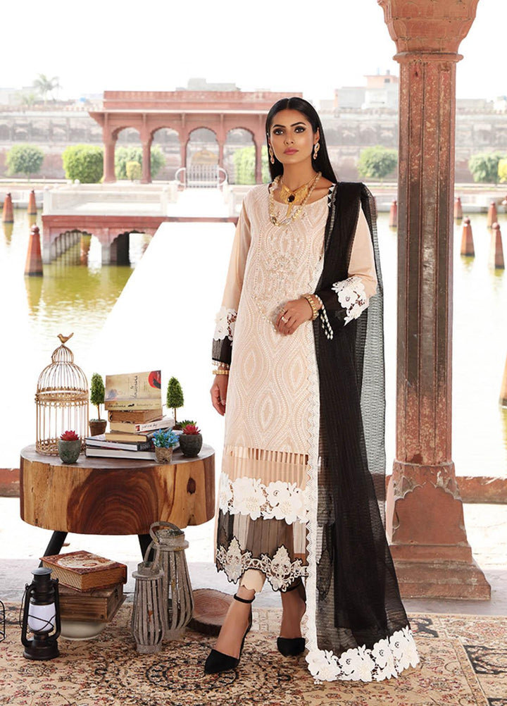 Inayat by Afsaneh Embroidered Lawn Suits Unstitched 2 Piece AFH21I AMEERA-A - Eid Collection