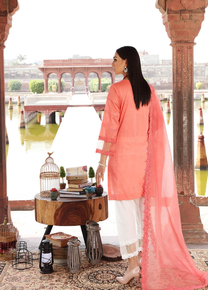 Inayat by Afsaneh Embroidered Lawn Suits Unstitched 2 Piece AFH21I AMEERA-B - Eid Collection