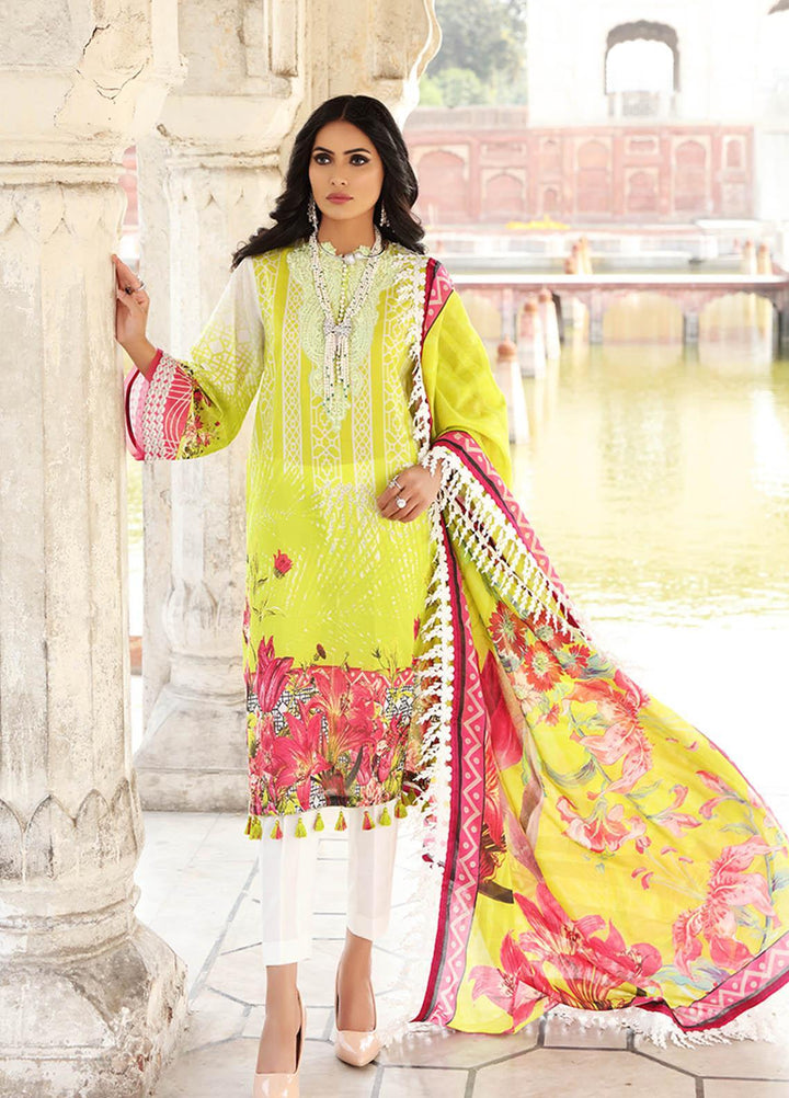 Inayat by Afsaneh Embroidered Lawn Suits Unstitched 3 Piece AFH21I HIFZA - Eid Collection