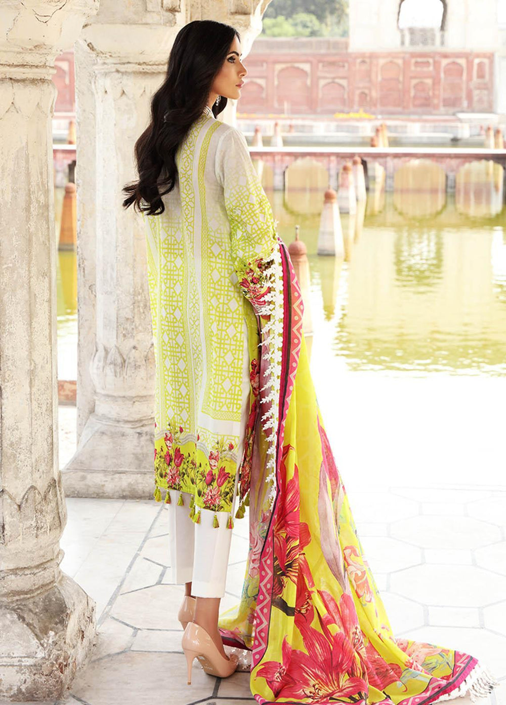 Inayat by Afsaneh Embroidered Lawn Suits Unstitched 3 Piece AFH21I HIFZA - Eid Collection
