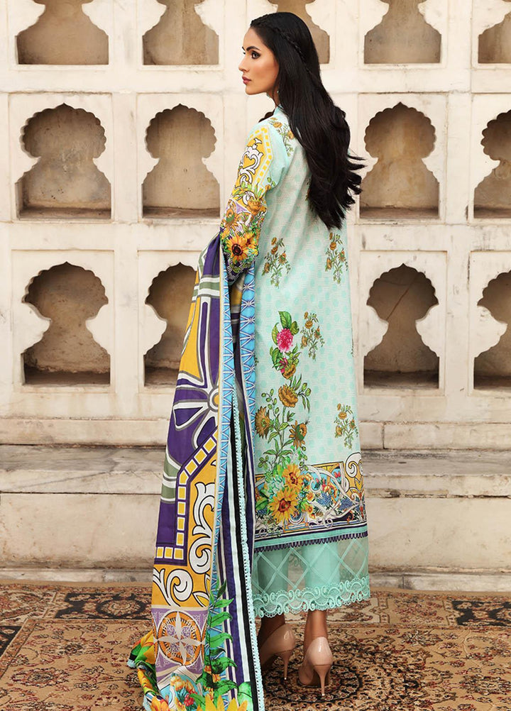 Inayat by Afsaneh Embroidered Lawn Suits Unstitched 3 Piece AFH21I JANA-A - Eid Collection