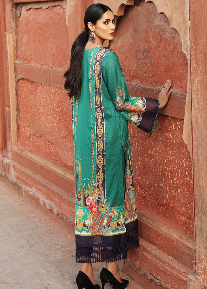 Inayat by Afsaneh Embroidered Lawn Suits Unstitched 2 Piece AFH21I NAAZ-A - Eid Collection