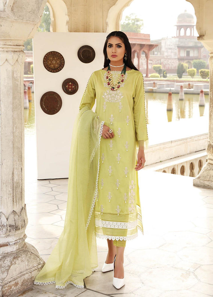 Inayat by Afsaneh Embroidered Lawn Suits Unstitched 2 Piece AFH21I REMA-A - Eid Collection