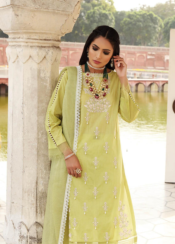 Inayat by Afsaneh Embroidered Lawn Suits Unstitched 2 Piece AFH21I REMA-A - Eid Collection