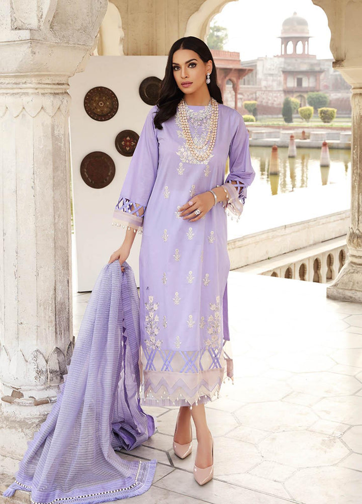 Inayat by Afsaneh Embroidered Lawn Suits Unstitched 2 Piece AFH21I REMA-B - Eid Collection