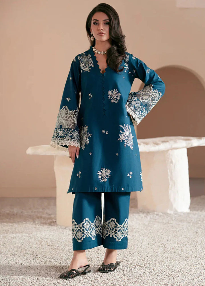 Inayat Pret Embroidered 2 Piece Suit Breeze
