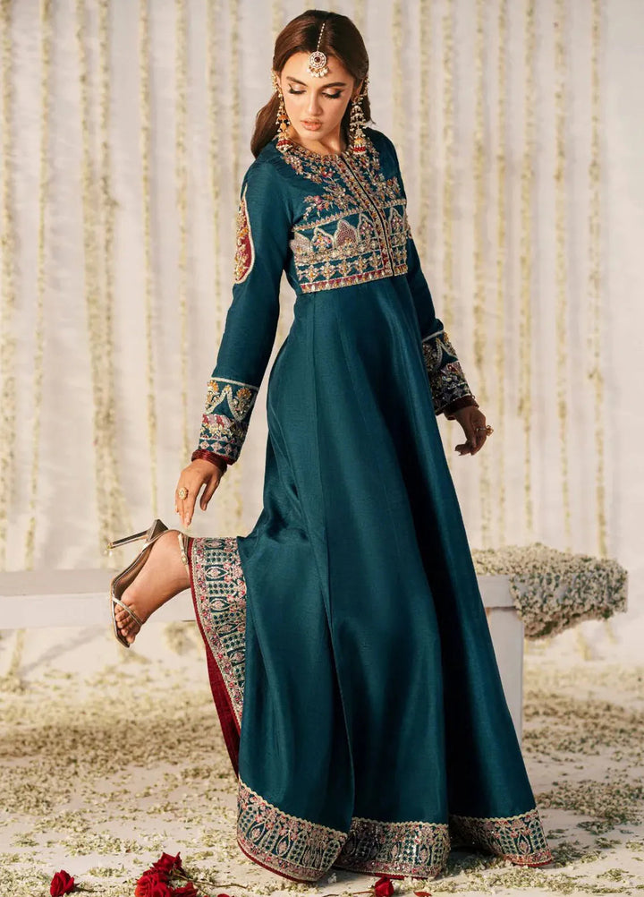 Inayat Pret Embroidered 3 Piece Suit Zeena