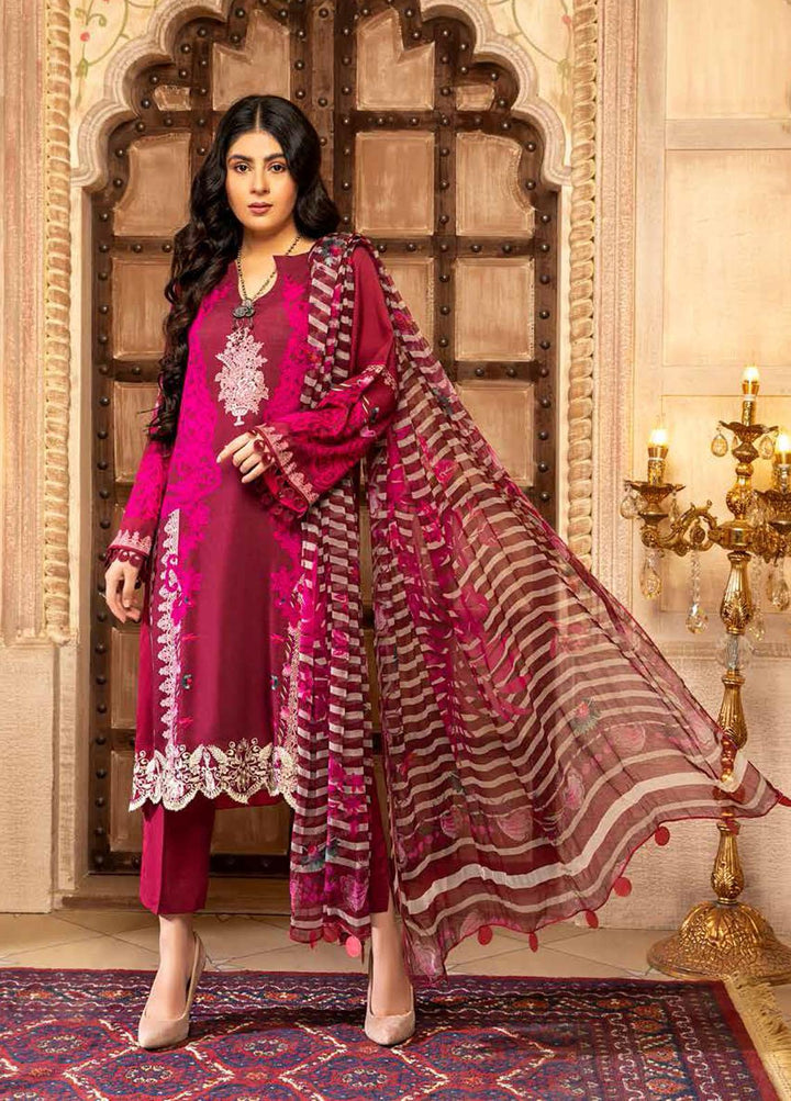 Infinity By Charizma Embroidered Marina Suits Unstitched 3 Piece CRZ21I CIN-02 - Winter Collection