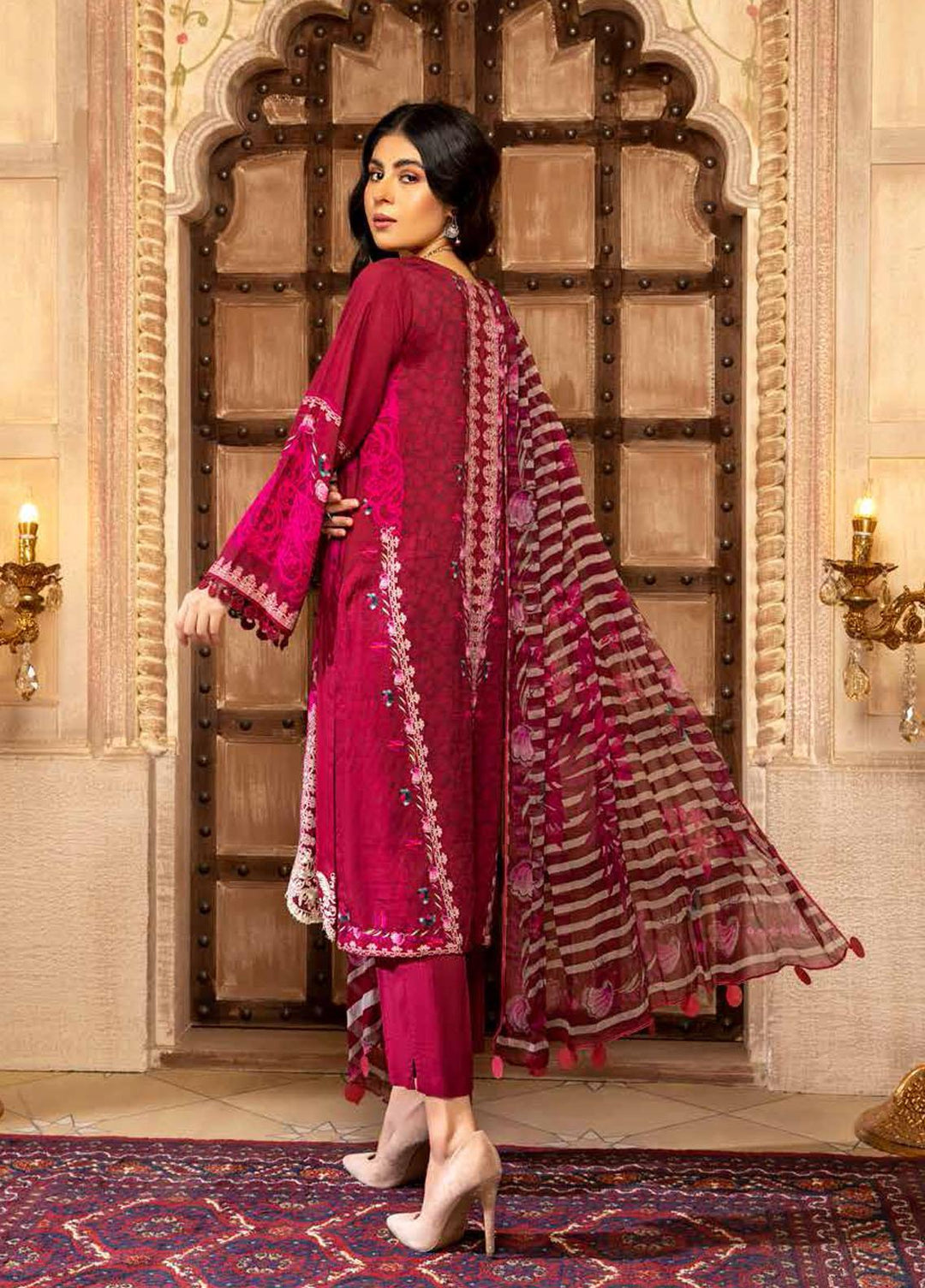 Infinity By Charizma Embroidered Marina Suits Unstitched 3 Piece CRZ21I CIN-02 - Winter Collection