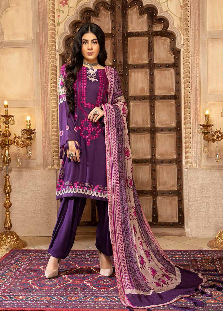 Infinity By Charizma Embroidered Marina Suits Unstitched 3 Piece CRZ21I CIN-04 - Winter Collection