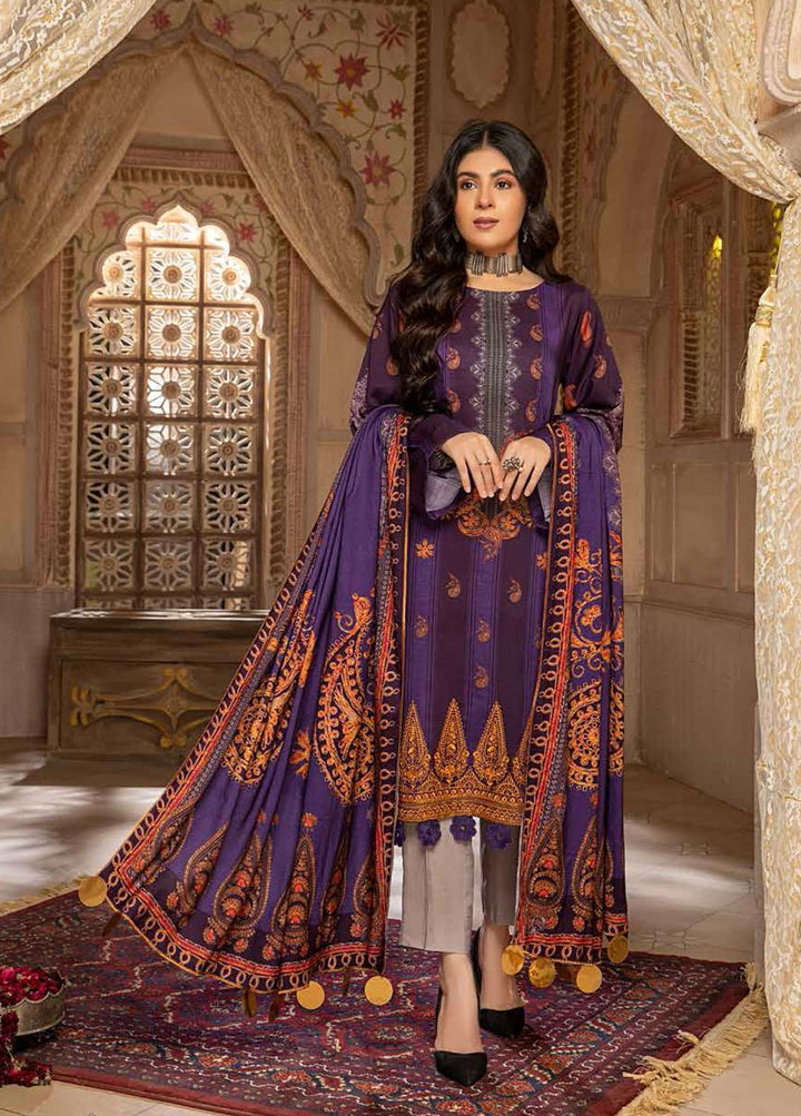 Infinity By Charizma Embroidered Marina Suits Unstitched 3 Piece CRZ21I CIN-06 - Winter Collection