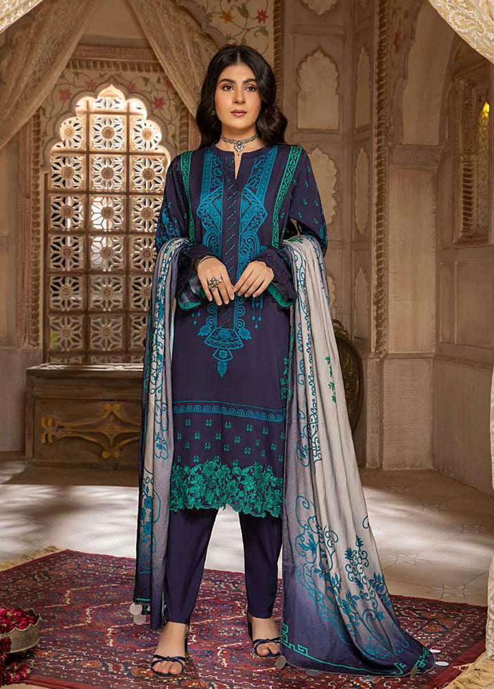 Infinity By Charizma Embroidered Marina Suits Unstitched 3 Piece CRZ21I CIN-09 - Winter Collection
