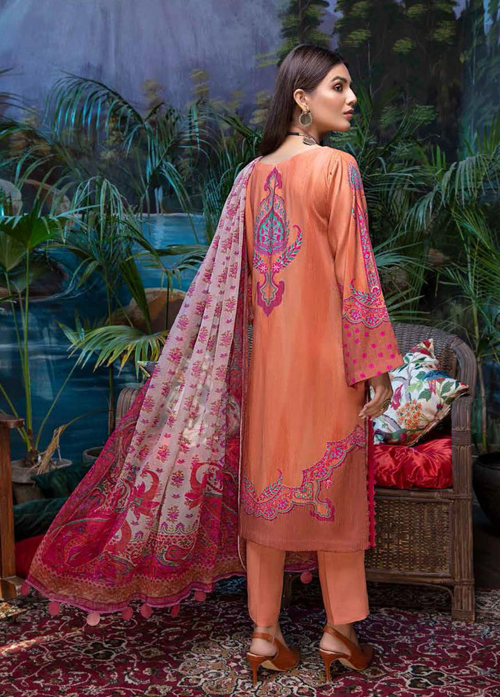 Infinity By Charizma Embroidered Marina Suits Unstitched 3 Piece CRZ21I CIN-10 - Winter Collection