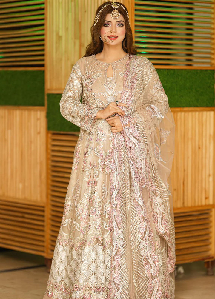 Insiya Clothing Embroidered Net Suits Unstitched 3 Piece INS23WF Design Code 04 - Festive Collection