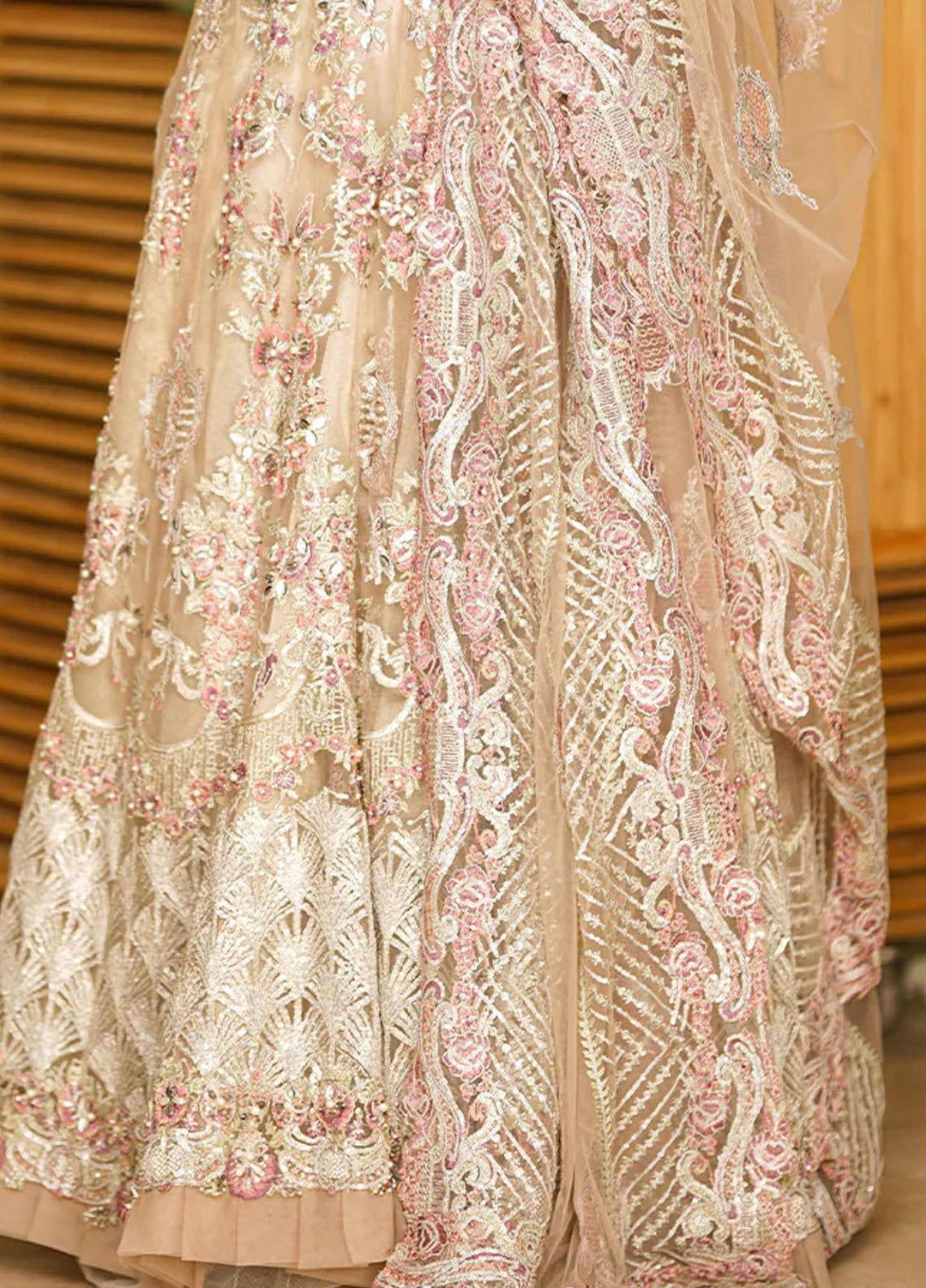 Insiya Clothing Embroidered Net Suits Unstitched 3 Piece INS23WF Design Code 04 - Festive Collection