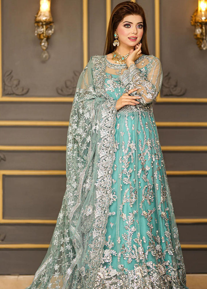 Insiya Clothing Embroidered Net Suits Unstitched 3 Piece INS23WF Design Code 05 - Festive Collection
