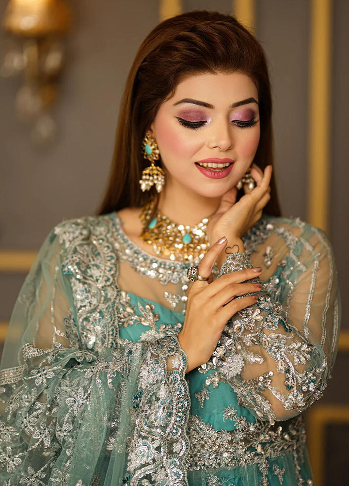 Insiya Clothing Embroidered Net Suits Unstitched 3 Piece INS23WF Design Code 05 - Festive Collection