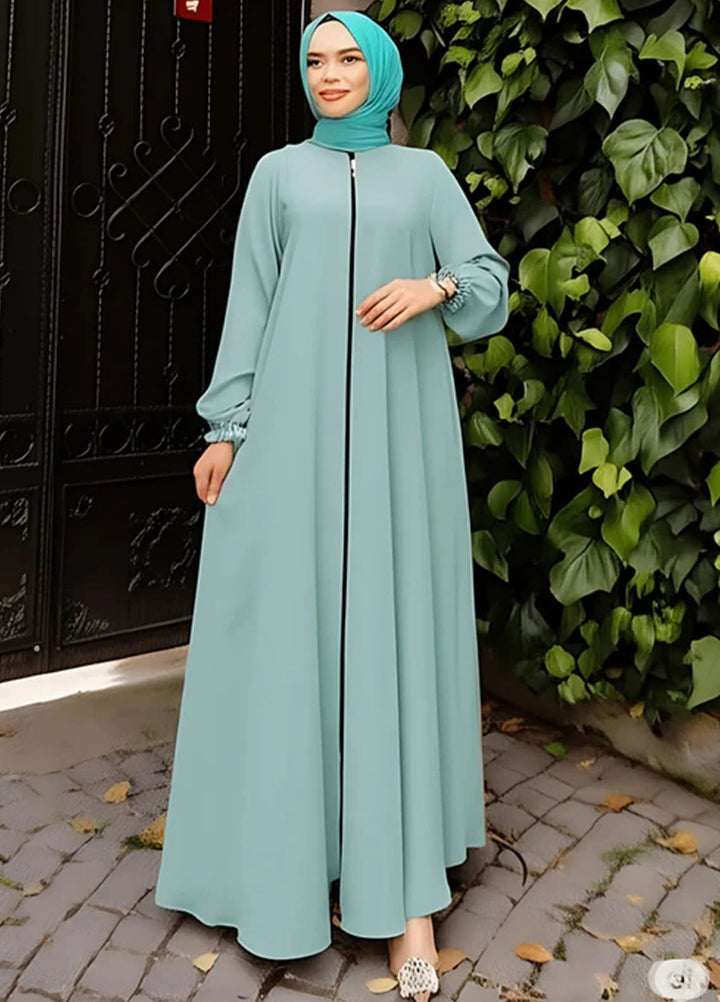 Insiya Pret Solid Georgette Abaya GQD0786