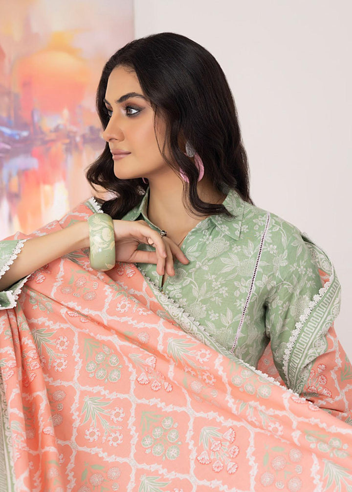 Intermix By ZS Textiles Printed  Suits Unstitched 3 Piece ZS23I 02 - Summer Collection