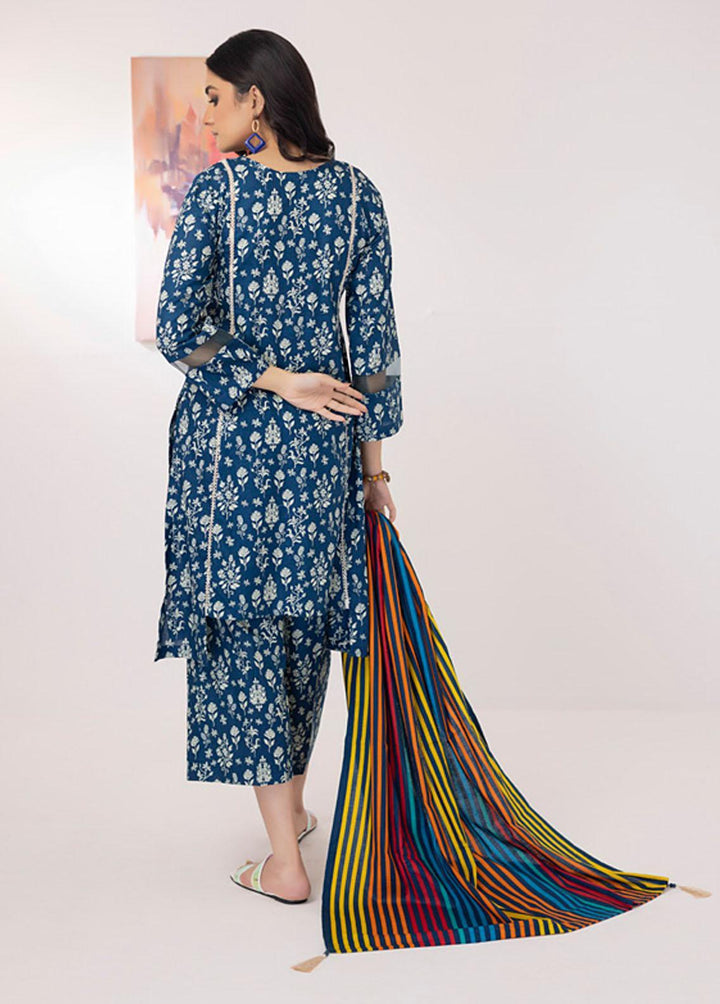 Intermix By ZS Textiles Printed  Suits Unstitched 3 Piece ZS23I 03 - Summer Collection