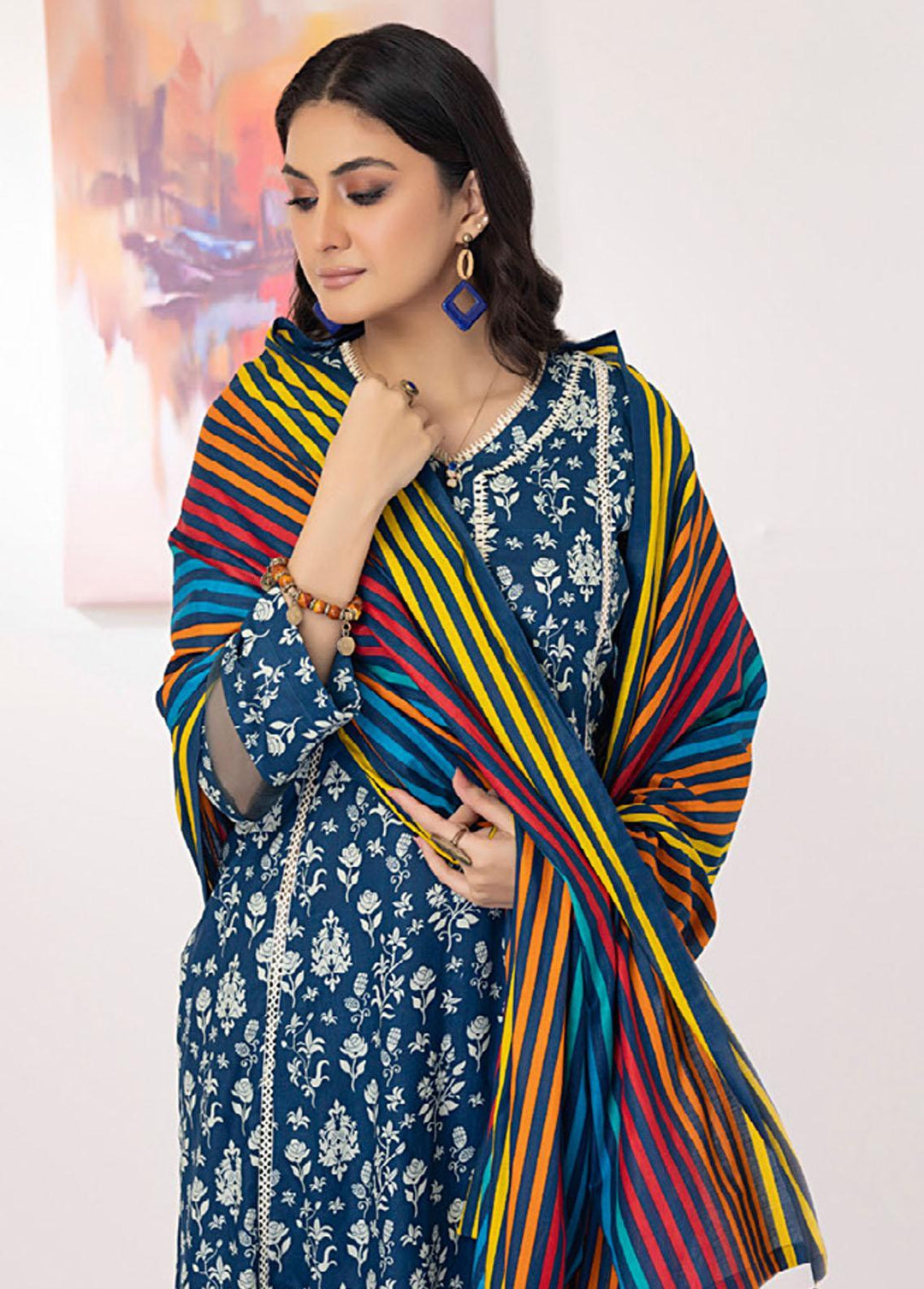 Intermix By ZS Textiles Printed  Suits Unstitched 3 Piece ZS23I 03 - Summer Collection