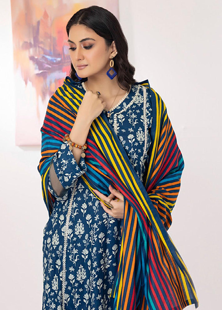 Intermix By ZS Textiles Printed  Suits Unstitched 3 Piece ZS23I 03 - Summer Collection