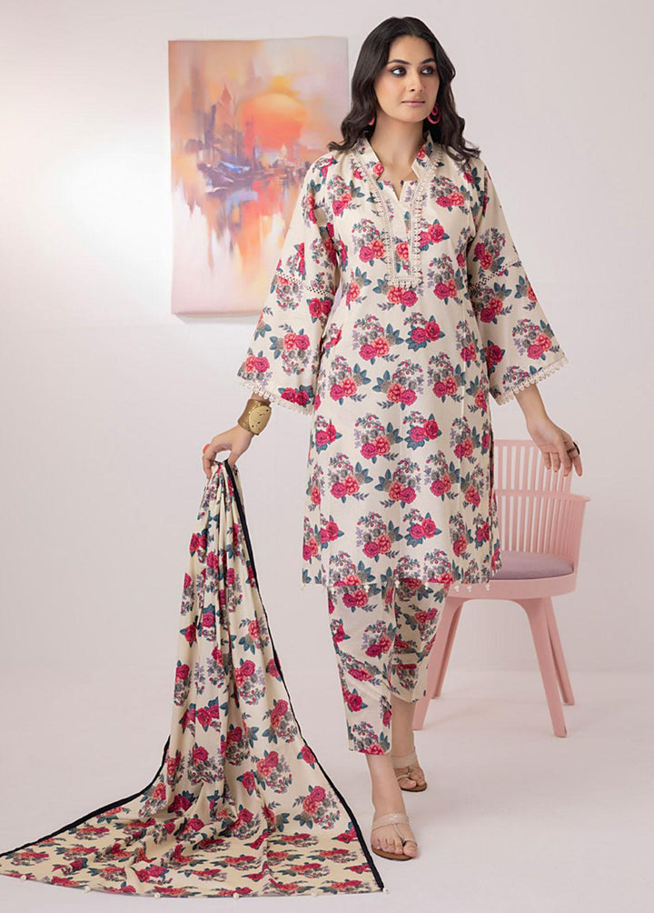 Intermix By ZS Textiles Printed  Suits Unstitched 3 Piece ZS23I 04 - Summer Collection