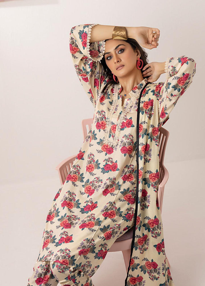 Intermix By ZS Textiles Printed  Suits Unstitched 3 Piece ZS23I 04 - Summer Collection